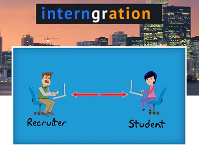 Interngration, a software service company that joins start-ups with students, officially launched Tuesday, Oct. 15.