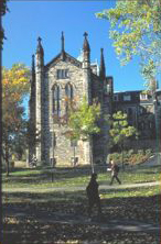 East side of Trinity College.