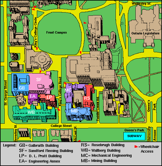 university of toronto map library Visitor Information Electrical Computer Engineering university of toronto map library