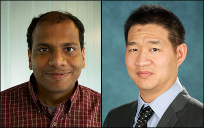 Professors Ashish Khisti, left, and David Lie, right, have been named two new Canada Research Chairs.