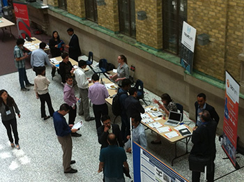 Photograph of Connectiosn 2013 in the Bahen Centre