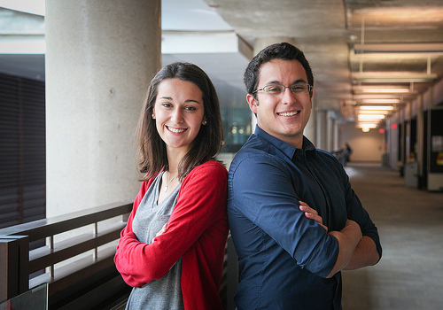 Photograph of Luis Ramirez and Sandra Sousa