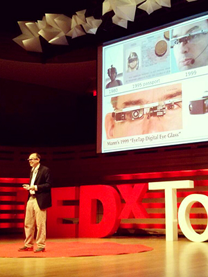 Prof. Steve Mann speaks at TEDxToronto 2013.