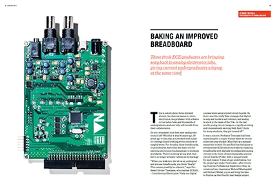This feature appears in the newest issue of ECE's magazine ANNUM. Read or download the full issue.