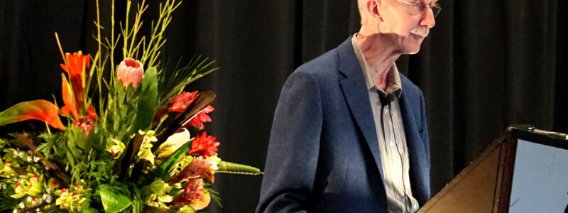 Professor Emeritus Bruce Francis delivers the 2014 Bode Lecture at the Conference on Decision and Control in Los Angeles, California.