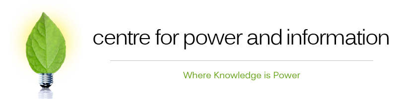 Centre for Power and Information logo.
