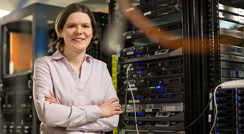 Natalie Enright Jerger (ECE) is the 2015 recipient of the Borg Early Career Award from the Committee on the Status of Women in Computing Research (CRA-W) (Photo: Roberta Baker)