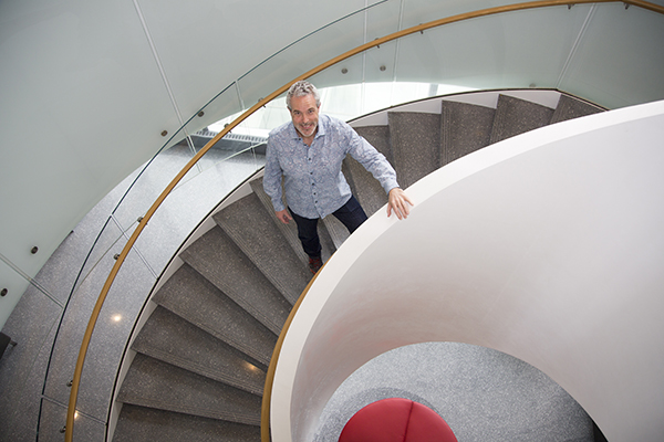 With his startup company Deep Genomics, Professor Brendan Frey (ECE) marries machine learning and genomic science to develop genetic medicines. (Photo: Johnny Guatto)