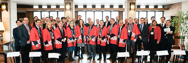 Fujitsu and U of T Engineering group photo