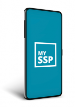 Phone displaying 'My SSP' 