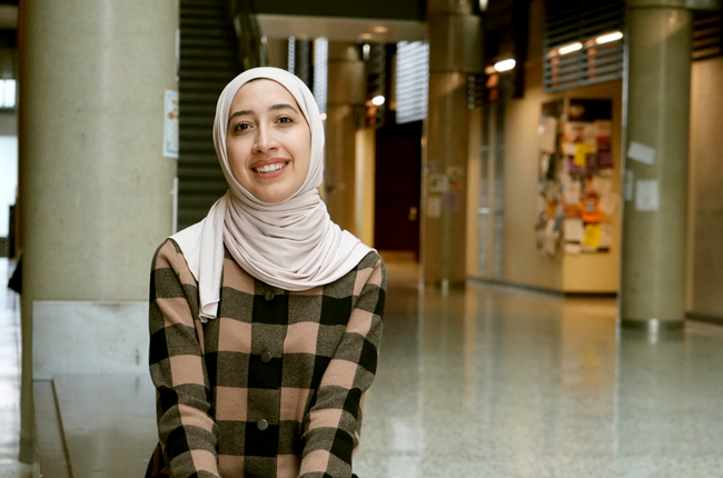 PhD candidate Hadeel Elayan