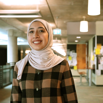 Hadeel_6.1 Hadeel Elayan in Bahen Centre