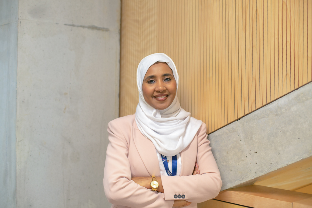 Mai Ali is working on research in the field of artificial intelligence and healthcare analytics. (Photo: Safa Jinje)