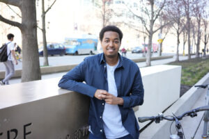 ECE undergrad Mohamed Hirole (Year 4 ElecE) was an Electrical Lead on the U of T Aerospace Team (UTAT) and served as the President of the National Society of Black Engineers (NSBE), U of T Chapter. He was also an ECE Ambassador. He’ll be starting as a Software Engineer at Twitch in the fall. (Photo: Matthew Tierney)